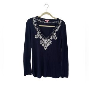 Lilly Pulitzer Midnight Blue Sweater